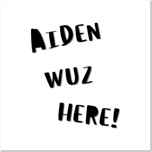 Aiden Posters and Art